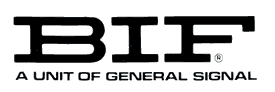 BIF A UNIT OF GENERAL SIGNAL